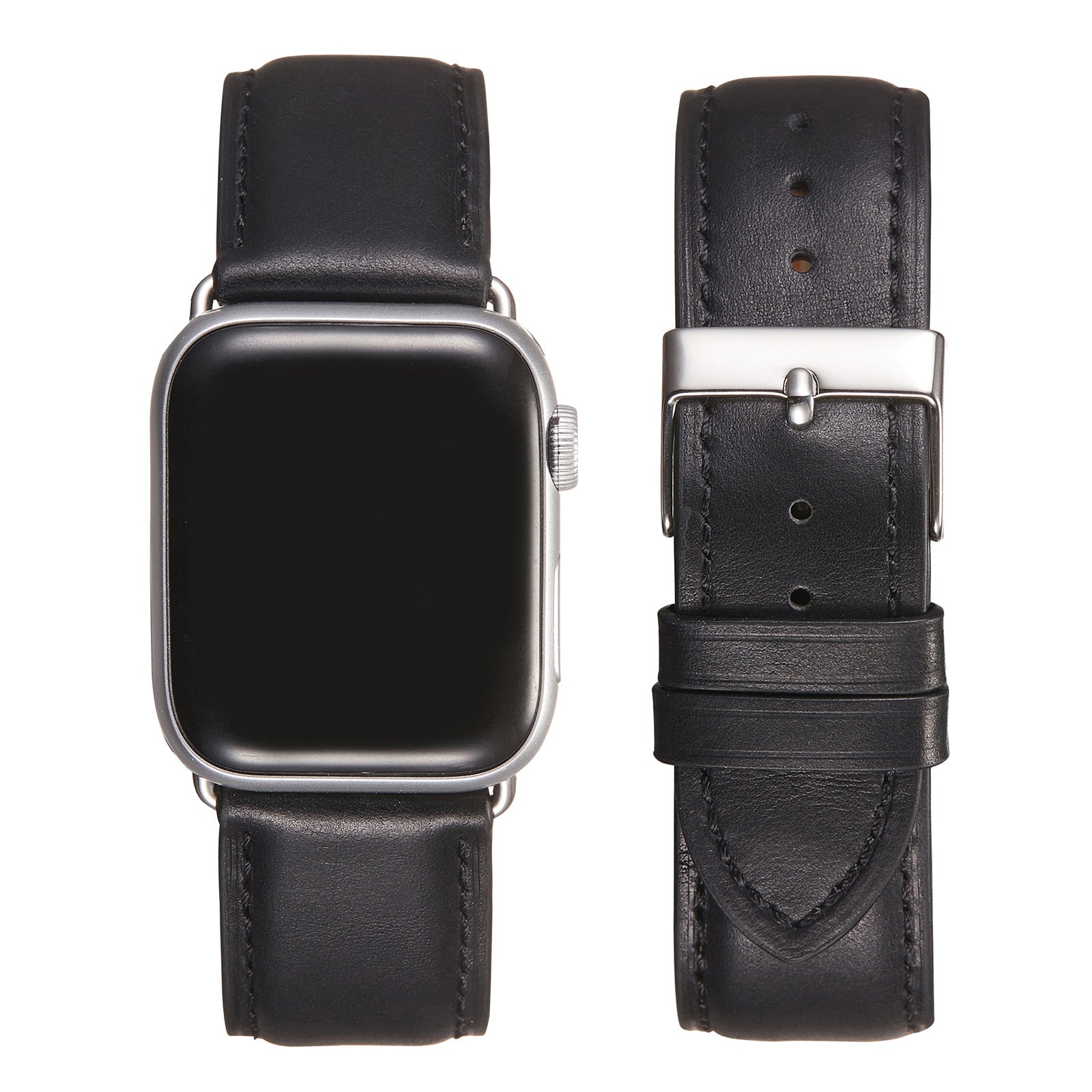 Vintage Oil Wax Leather Smart Watch Strap