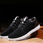 The winter men's casual shoes breathable shoes shoes 1200 British tide scrub and cotton shoes