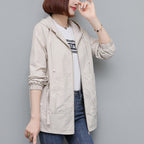 Casual Short Spring And Autumn Jacket Trench Coat