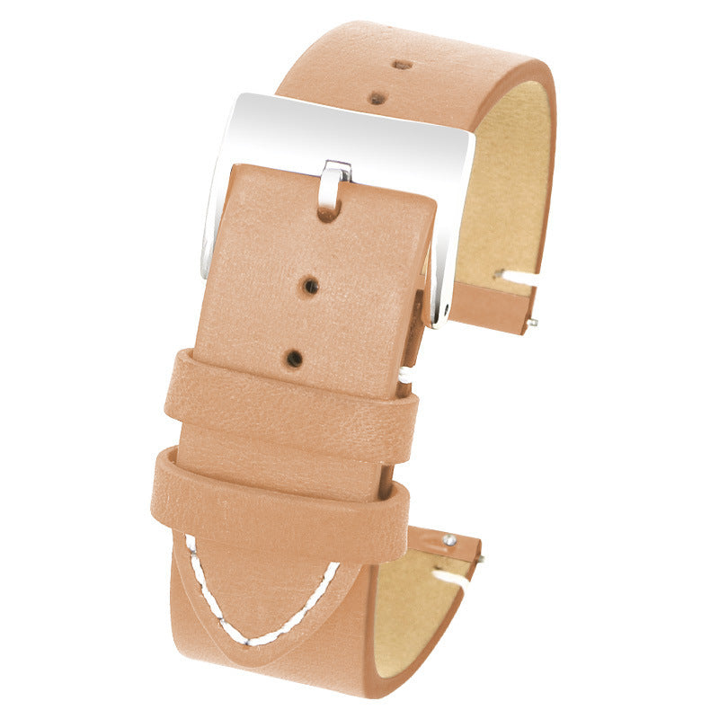 Literary Style Leather Strap Suitable For Samsung S3 Strap Quick Release Switch Ear Watch Strap