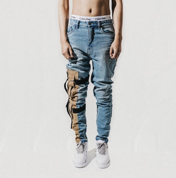 Mens Tooling distressed jeans