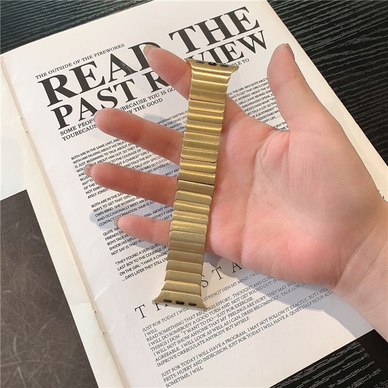 Watch Band Metal Stainless Steel With Butterfly