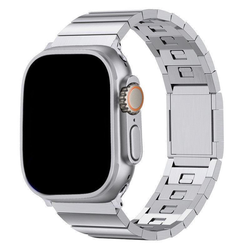 New Applicable Magnetic Buckle Metal Strap 49MM Detachable Stainless Steel Strap