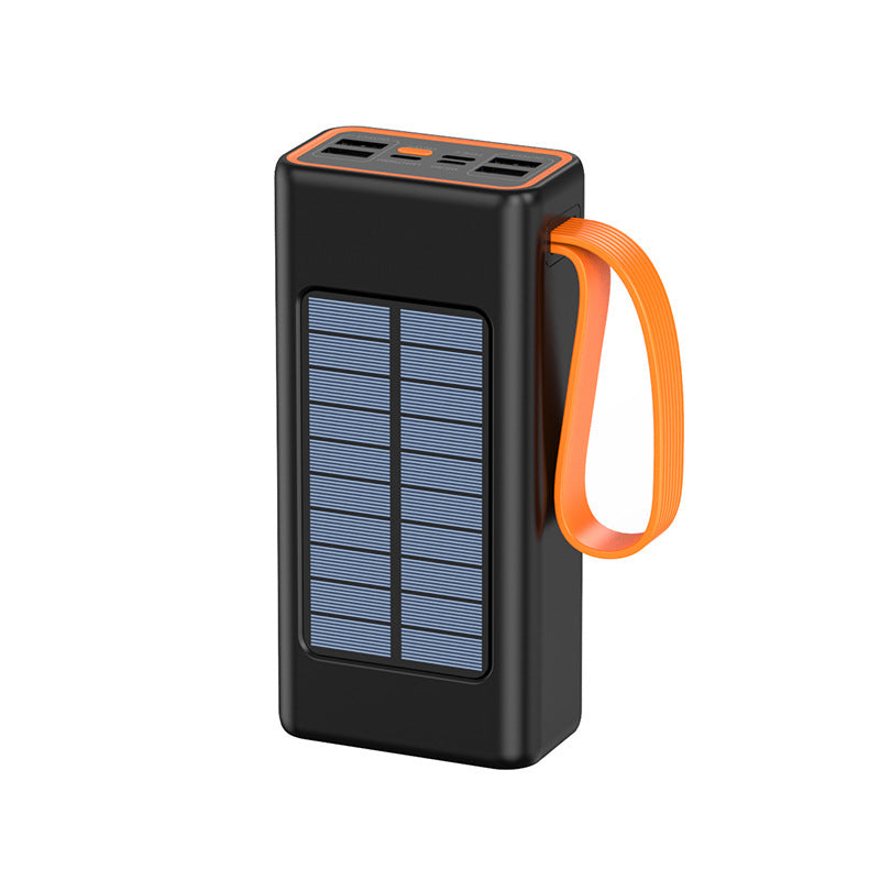 Power Bank Super Capacity Solar Outdoor Portable Camping Backup Mobile