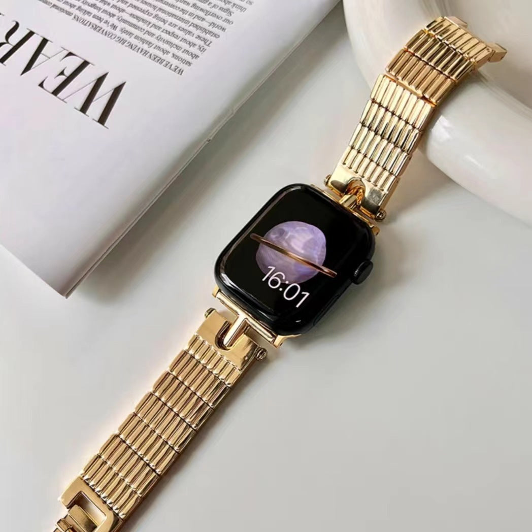 New Vintage Metal T Buckle Strap Tide