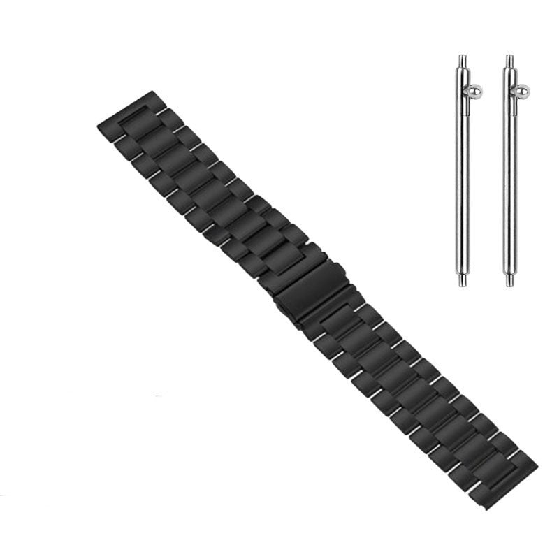 Three Beads Stainless Steel Strap Solid Metal