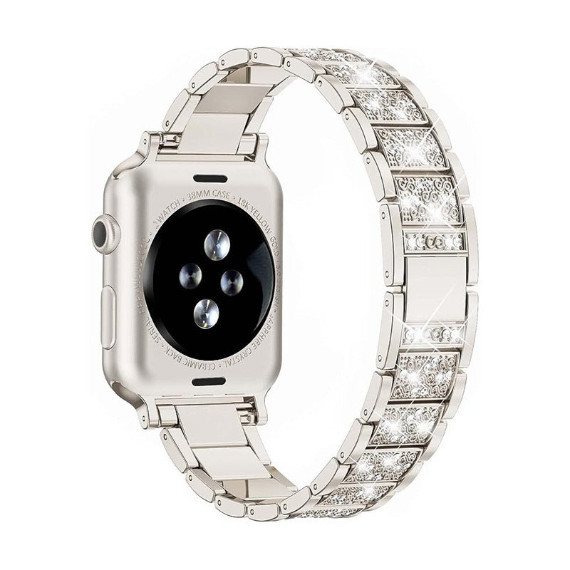 Stainless Steel Metal Strap Heart-shaped Woven Chain