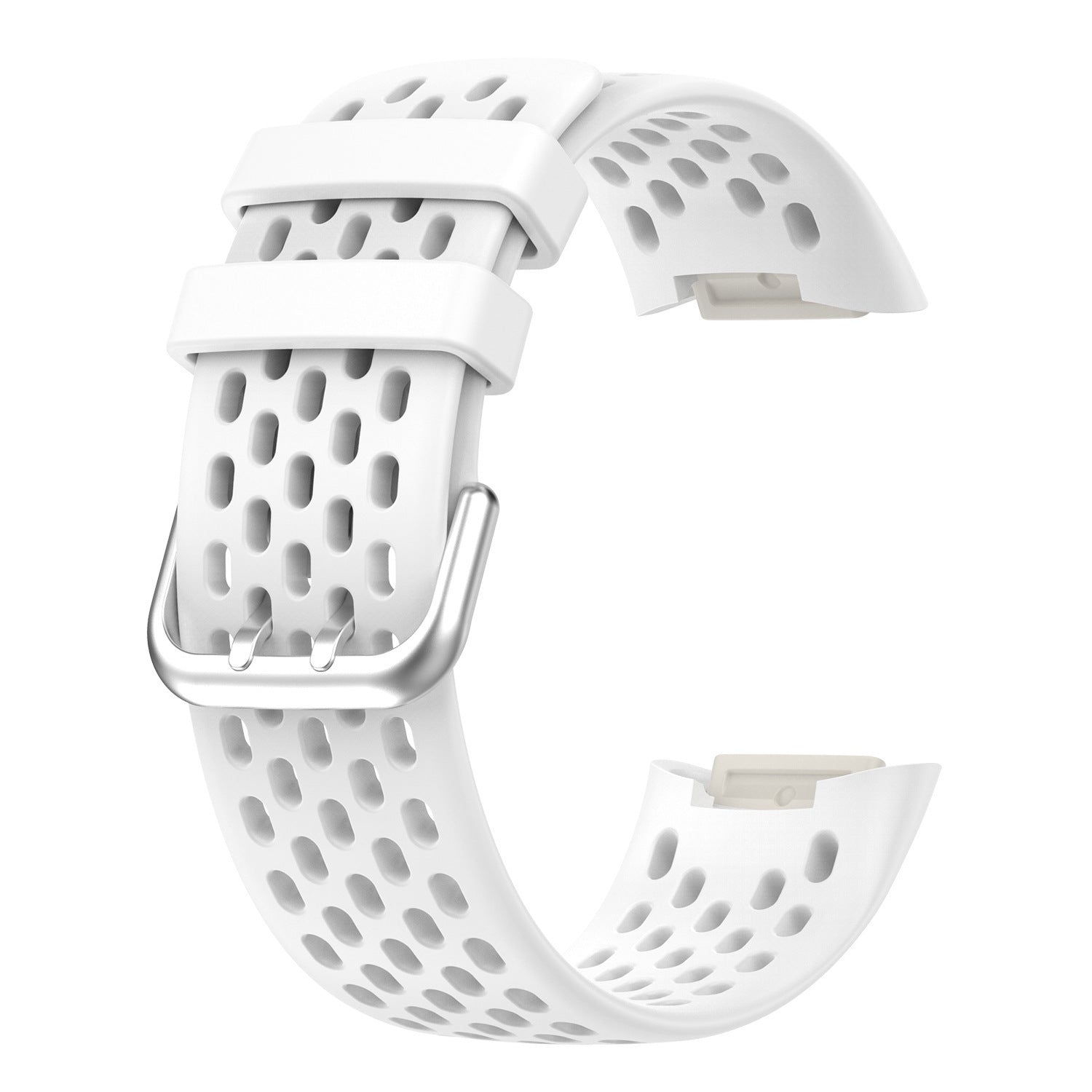 Smart Watch Bracelet Hollow Monochrome Silicone Strap