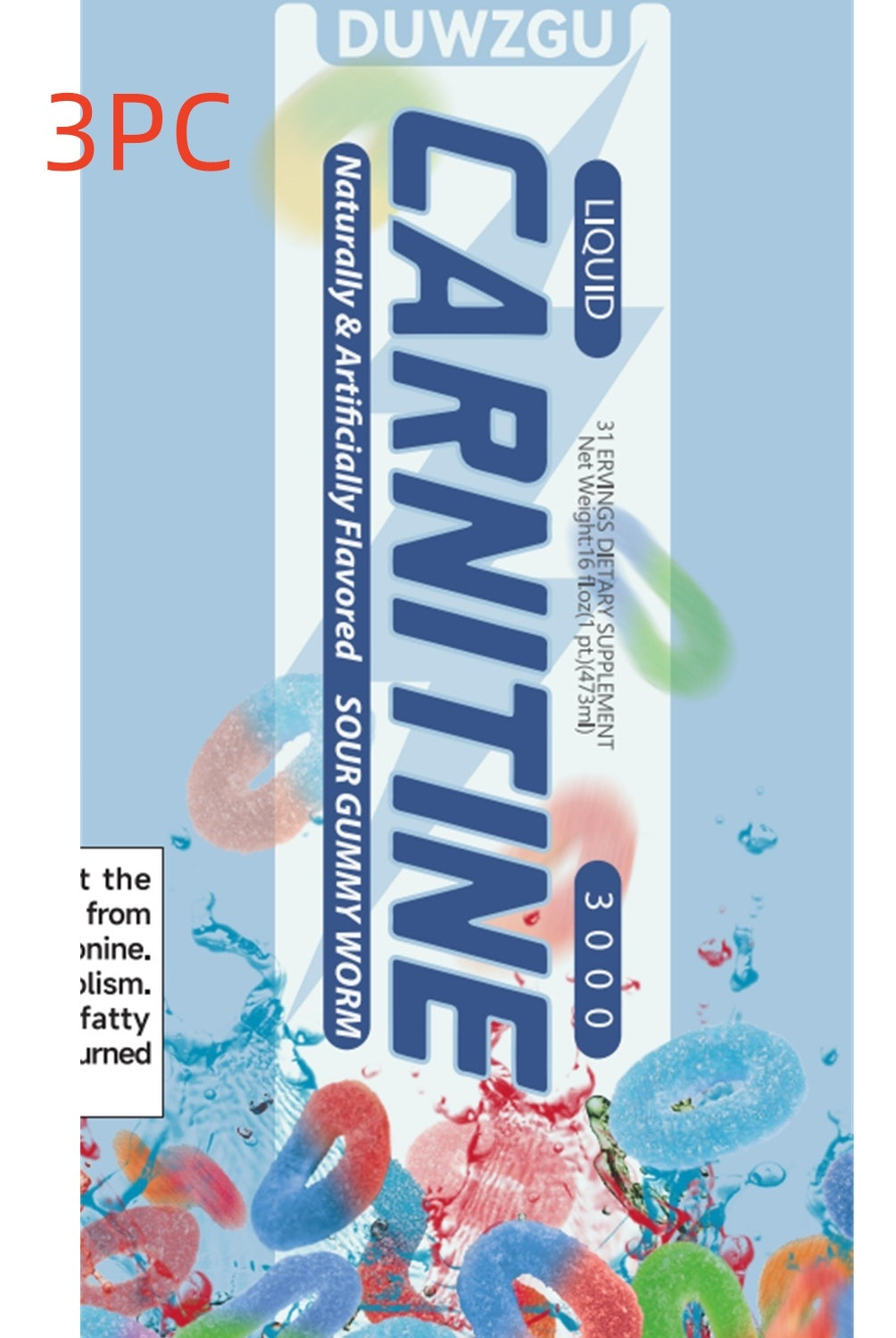 L-carnitine Liquid 473ml Oral