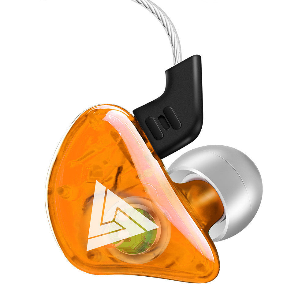 Sports ear-wrap earphone transparent earphone