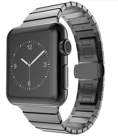 Butterfly buckle metal strap