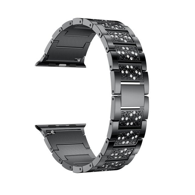 Smart Watch Metal Inlaid Diamond Strap