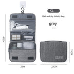 Travel Business Storage Bag Business Trips Portable Large Capacity Wash Bag Hanging Dry Wet Separation Toiletry