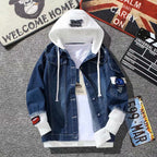 Personality Men's Workwear Denim Jacket