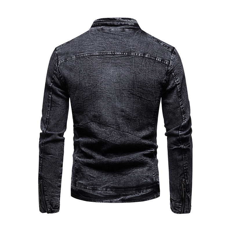 Casual Korean Style Fashion Men's Clothing Fashion Denim Jacket