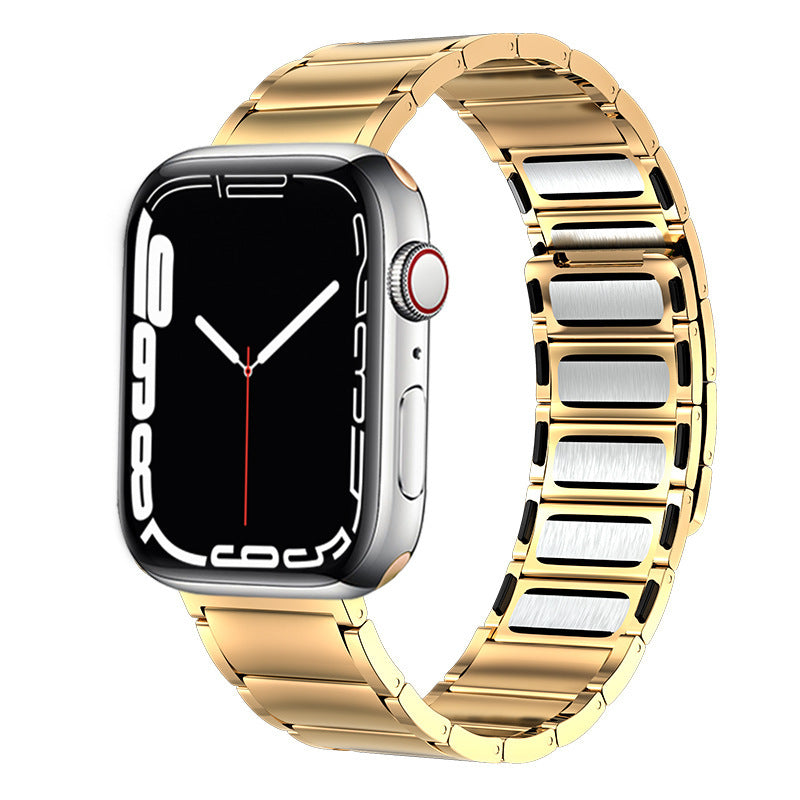 Smart Watch Stainless Steel Strap Magnetic Chain