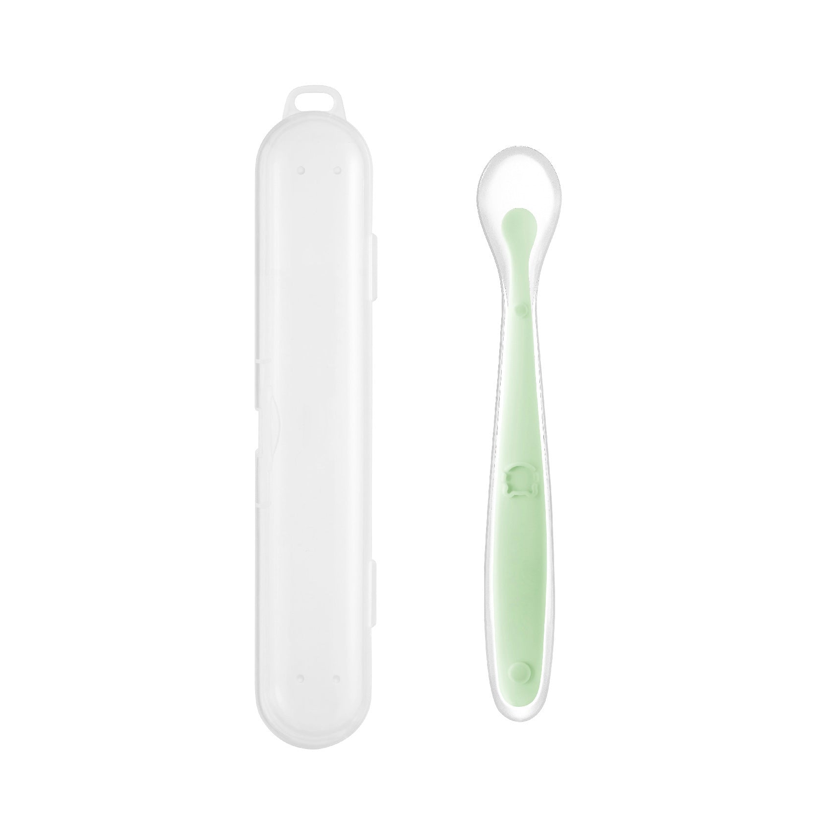 Baby Food Supplement Silicone Spoon