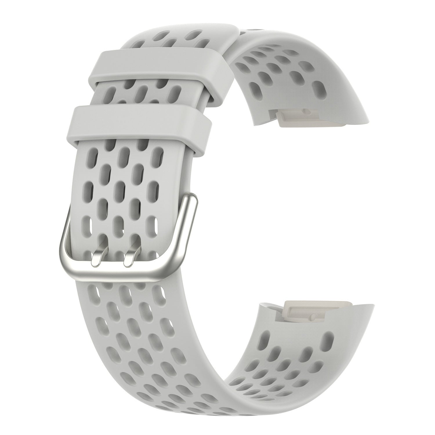 Smart Watch Bracelet Hollow Monochrome Silicone Strap