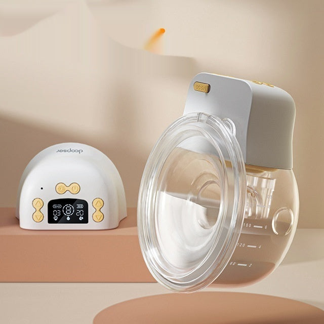 Wearable Hands-free Integrated Electric Breast Extractor