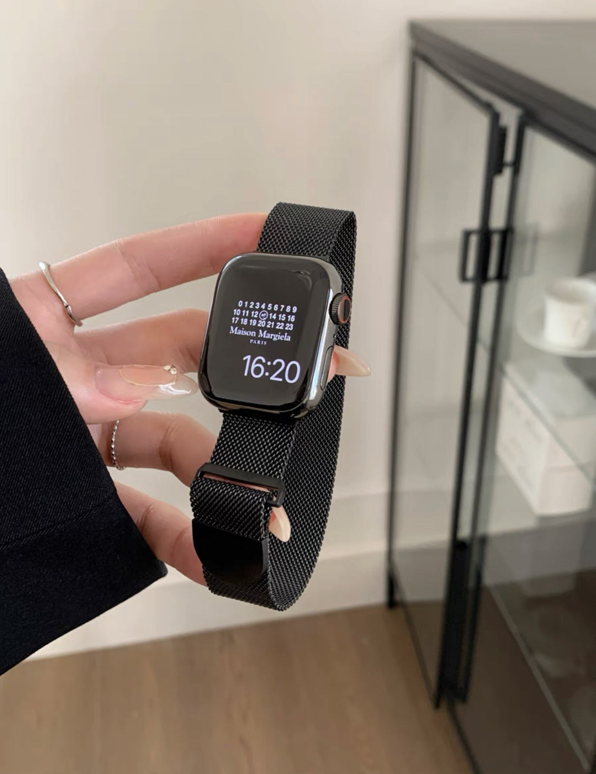 Round Tail Magnetic Milan Star Color Metal Strap