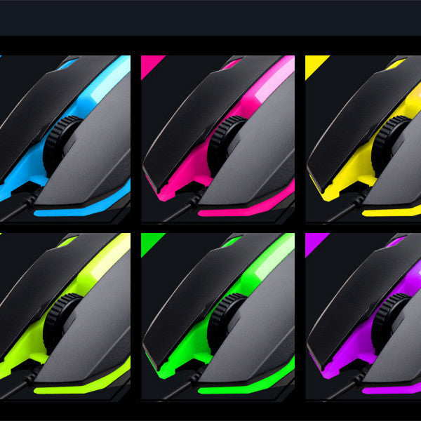 Colorful Luminous Computer Usb Wired Mouse
