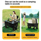 Outdoor Camping Trolley Children Can Lie Camper