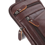 Men's Mobile Phone Bag, Wear Belt, Outdoor Sports, One-shoulder Small Bag