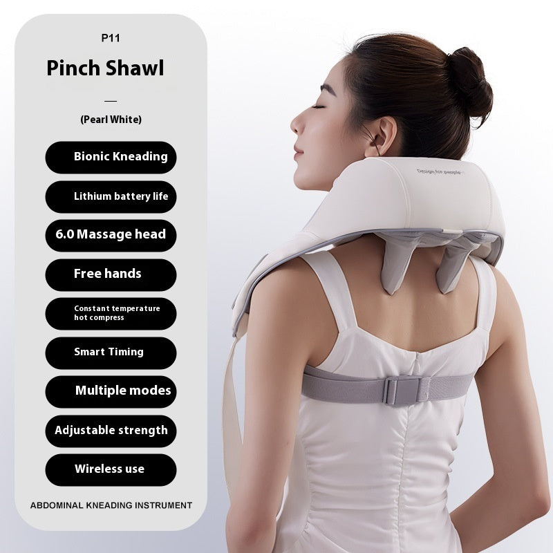 Oblique Muscle Shoulder And Neck Massager Clip Kneading Electric