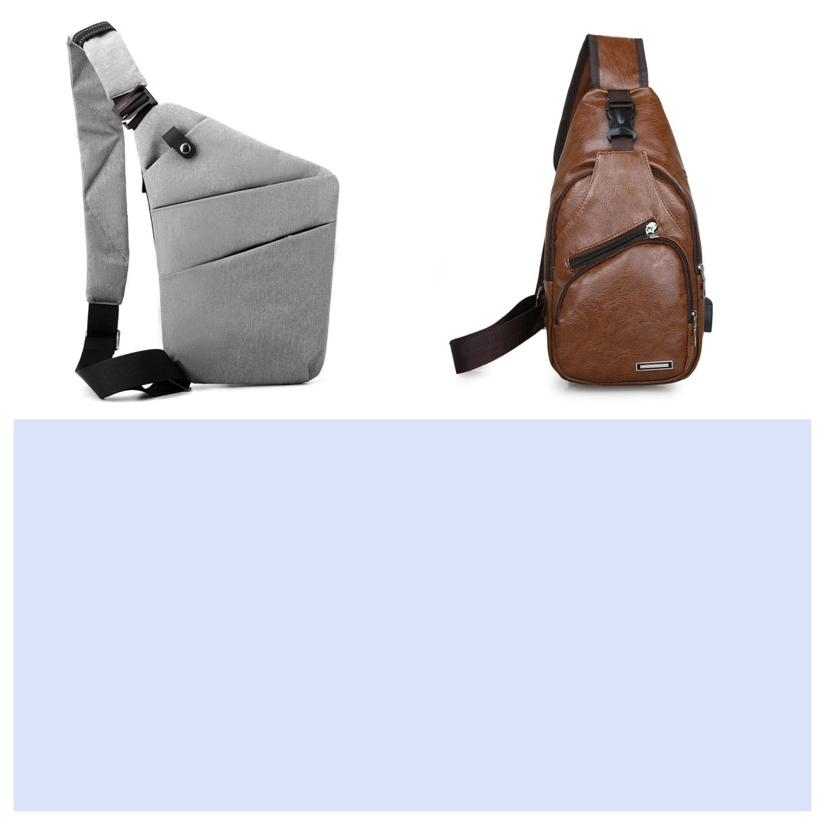 USB charging chest bag