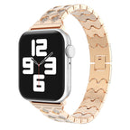 New Applicable Watch Metal Strap Fish Scale Pattern Diamond