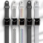 Sports Cave Rainbow Liquid Silicone Watch Strap