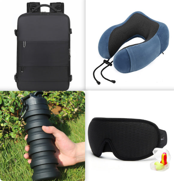 New Travel Backpack Female Large-capacity Dry And Wet Luggage Travel Bags Computer Backpack College Students Bag