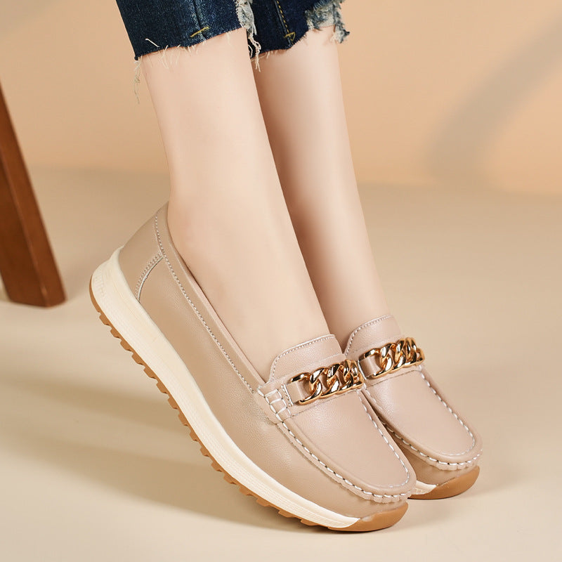 Women's Fashion Personality One Pedal Loafer