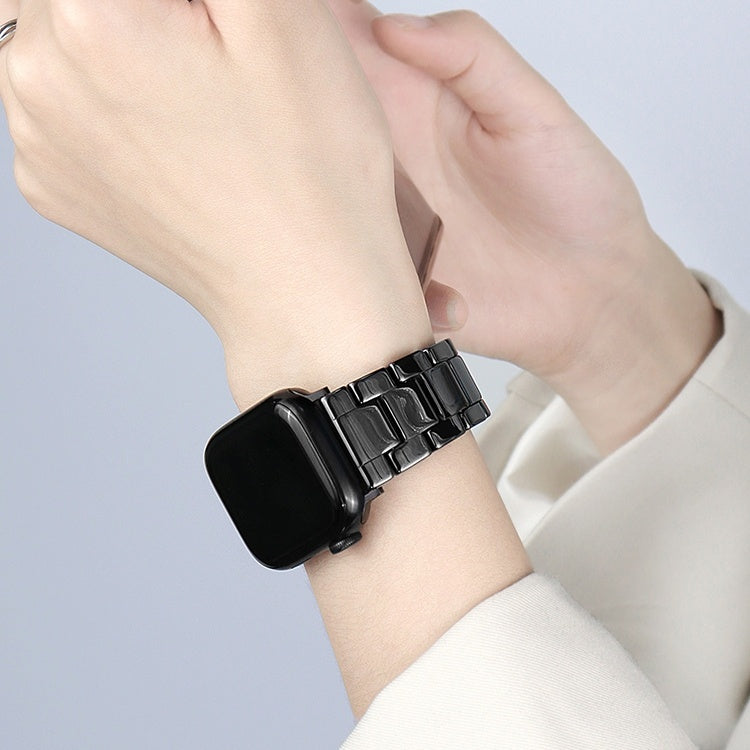 Suitable For Applewatch8 Watch Strap Metal 38 41 44 45mm Ceramic Wrist Strap