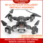 Comprehensive Obstacle Avoidance 8K Electrical Adjustment Dual Camera Remote Control