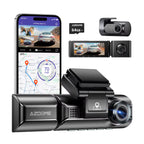 Driving Recorder 2K 1080p Built-in WIFI GPS Driving Track