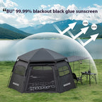 Outdoor Hexagonal Automatic Quickly Open Camping Tent